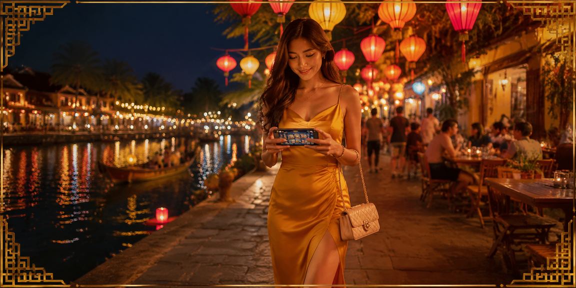 Thành viên VIP trải nghiệm app3 trên di động tại Hội An